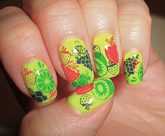 fruit nail art (11)