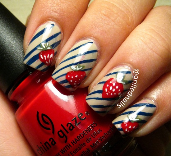 fruit nail art (25)
