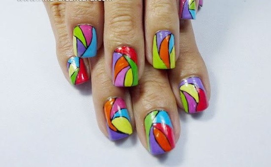abstract nail art (23)