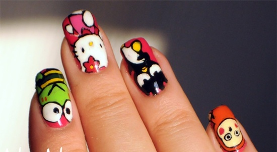 kitty nail art (26)