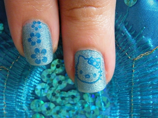 kitty nail art (27)