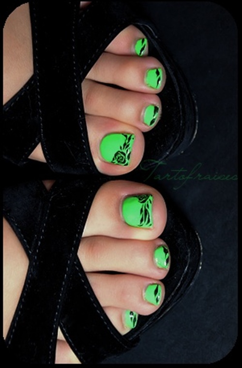 cute toe nail art (6)