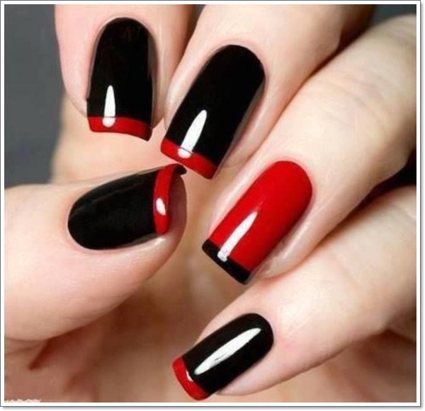 french tip nails 10