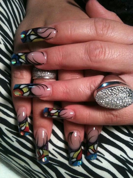 acrylic nail art (7)