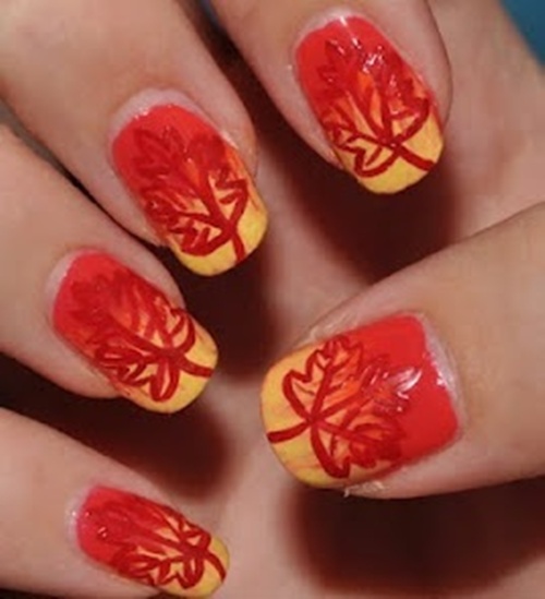 autumn nail art (6)