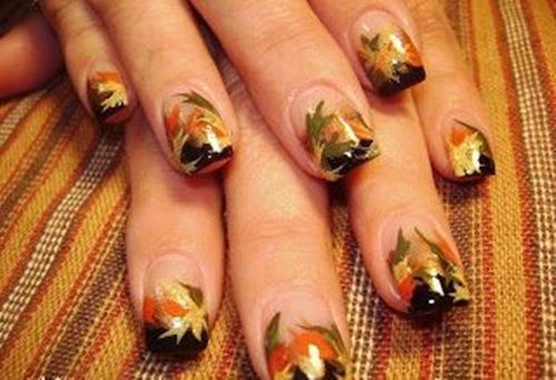 autumn nail art (9)