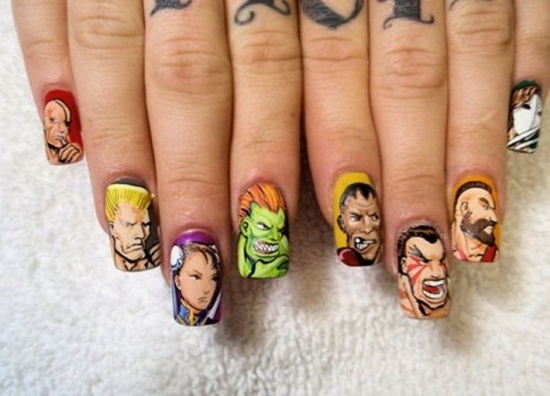 gaming nail art (10)