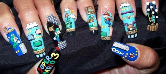 gaming nail art (29)