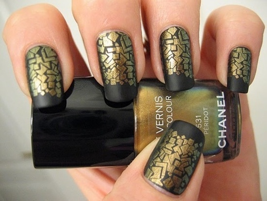 matte nail art (18)