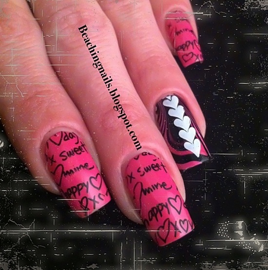 pink nail art (11)