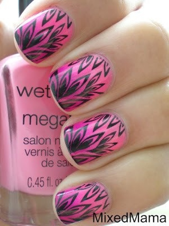 pink nail art (21)