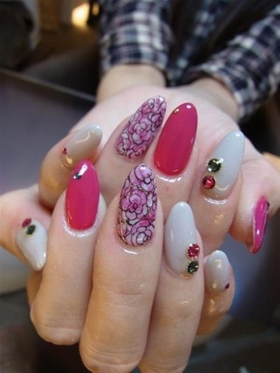 pink nail art (30)