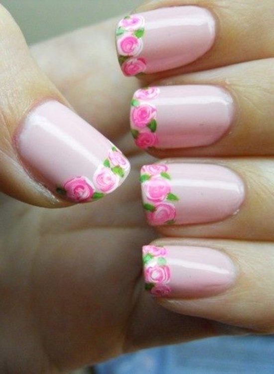 pink nail art (5)
