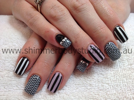 zig zag nail art (11)