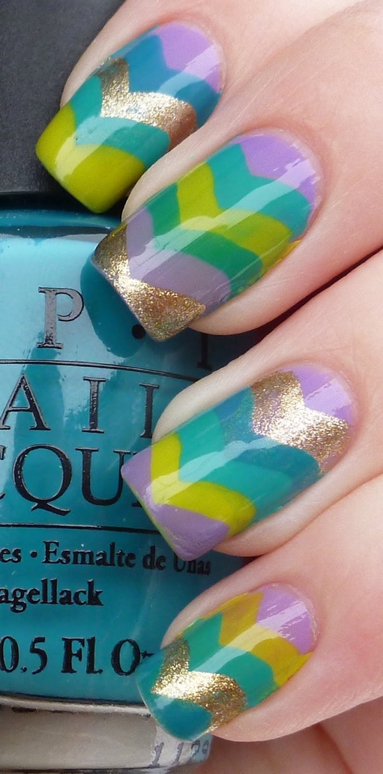 zig zag nail art (2)
