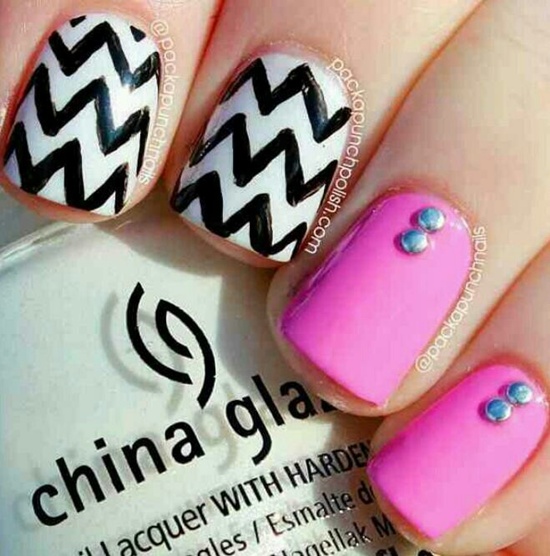 zig zag nail art (25)
