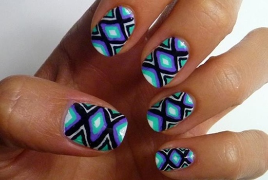 zig zag nail art (28)