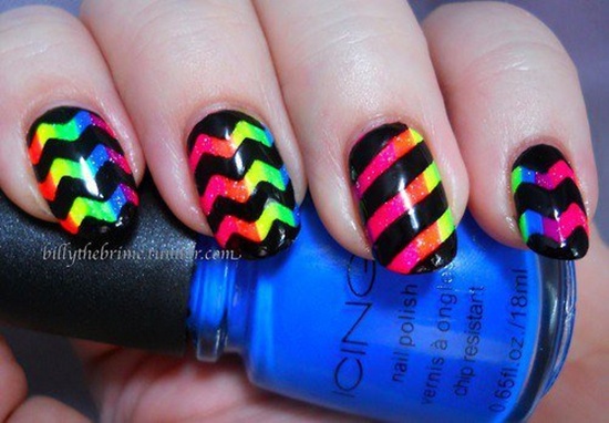 zig zag nail art (29)