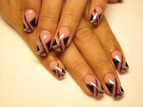 zig zag nail art (9)